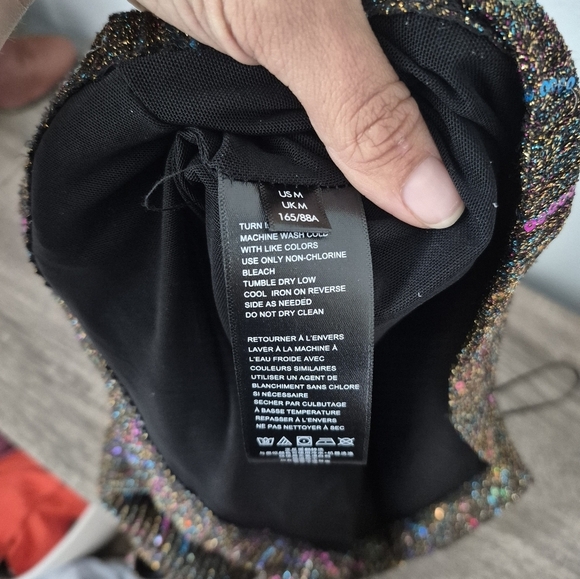 Urban Outfitters Gemma Sparkley Halter Neck Tie Body Con Cut Out Mini Dress - Picture 9 of 10